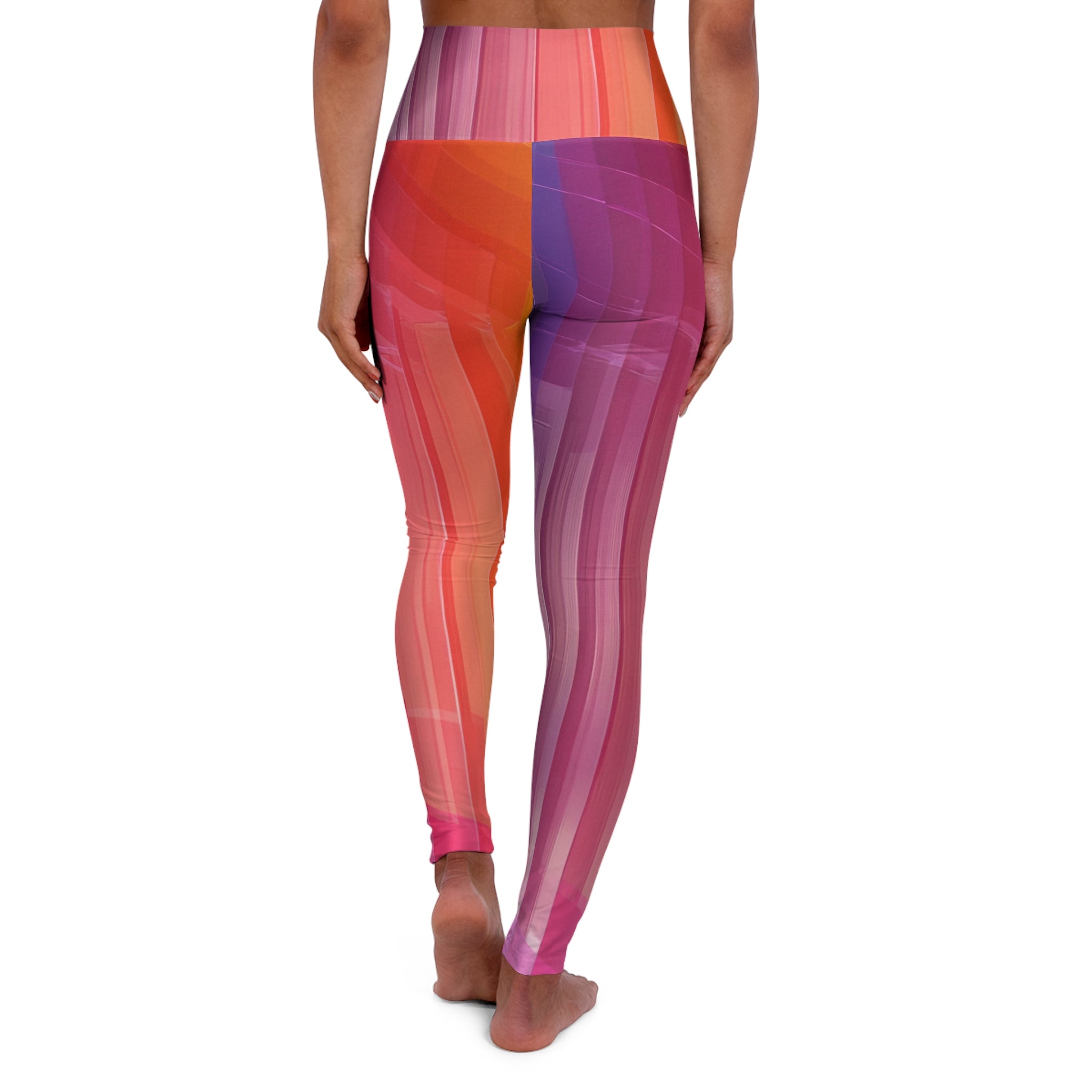 High Waist Yoga - Aurora Axis