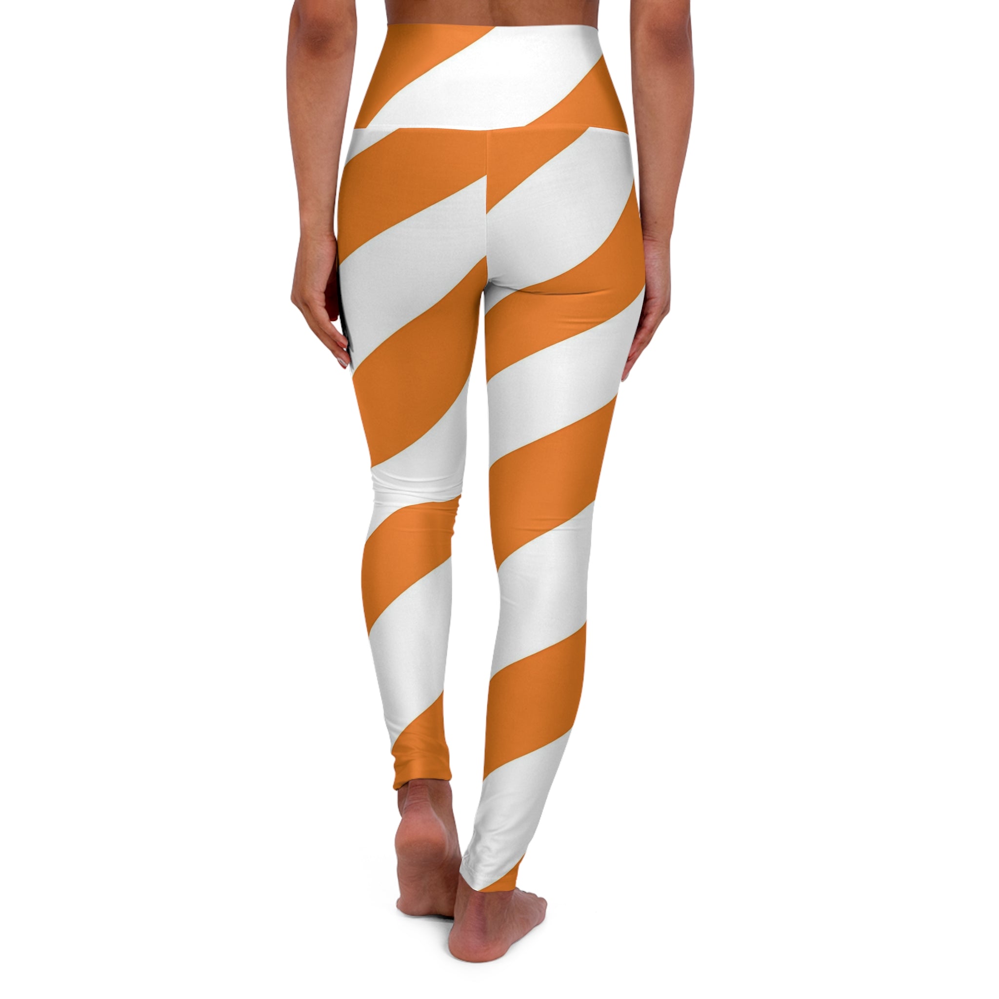 High Waist Yoga - Tangerine Twist