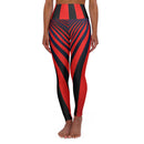 High Waist Yoga - Red Hot