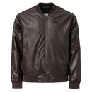 Leather Bomber Jacket