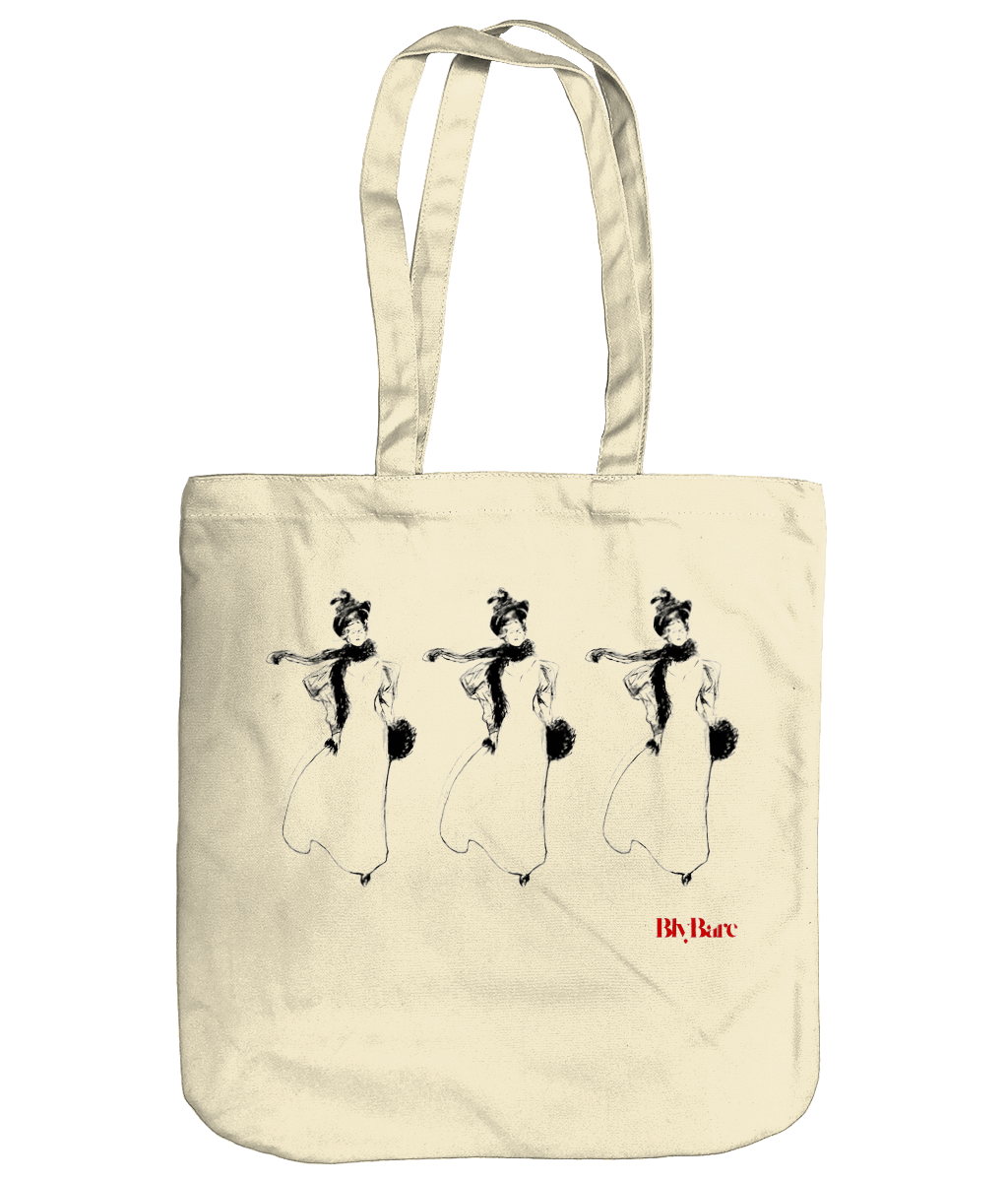 EarthAware Organic Spring Tote Graceful Movement copy Colorful Minimalist Logo