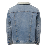 Unisex denim sherpa jacket